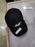潮牌棒球帽子男女春夏季韩版棒球帽字母刺绣防晒遮阳帽鸭舌帽 黑色 均码 56 实拍图