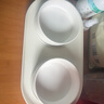 华元宠具（hoopet）猫碗陶瓷双碗狗狗饭盆猫咪食盆喂食器猫粮盆喝水碗防打翻宠物用品 实拍图
