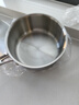铿锵德国316不锈钢奶锅食品级小奶锅无涂层汤锅宝宝辅食专用锅热奶锅 20cm 实拍图