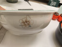 琉皓景德镇釉下彩陶瓷碗饭碗健康中式小清新可微波餐具加厚防烫米饭碗 10英寸双耳汤碗1个 实拍图