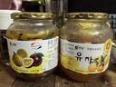 全南柠檬百香果酱1kg 韩国进口 果酱冷热冲饮冲调饮品 节日礼品 实拍图