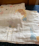 棉之润婴儿纱布浴巾宝宝吸水裹巾新生儿毯儿童竹棉7A抗菌110cm*110cm 实拍图