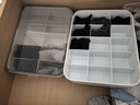 佳帮手内衣收纳盒家用衣柜分隔放内裤袜子神器贴身衣物整理盒有盖10格 实拍图
