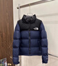 北面（The North Face）美版1996Nuptse男女款羽绒服潮牌经典户外700蓬-鸭/鹅绒随机发 NF0A3XEO女款92A-海军蓝/黑色 M 实拍图
