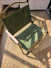 骆驼户外露营折叠椅便携式靠背写生躺椅野营钓鱼凳美术生椅子克米特椅 绿色-钢管椅架-承重120KG 实拍图