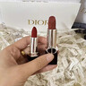迪奥DIOR烈艳蓝金口红绒雾756哑光唇膏3.4g化妆品生日礼物 圣诞礼物女 实拍图