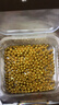 洲足金999金珠黄金小金珠金豆古法金珠DIY配件散珠隔珠路路通转运珠 3mm金珠  合单满 0.16g 包邮 单颗约0.02g 实拍图