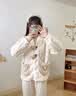 猫人珊瑚绒睡衣女秋冬季加厚加绒保暖可爱奶呼呼冬天家居服2025新品 实拍图