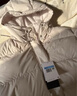 耐克NIKE女冬季短款连帽羽绒服 运动防寒外套 面包服FZ5929-104白L 实拍图