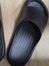 朴西香蕉船情侣凉拖鞋女浴室不易滑室内居家四季拖鞋男 黑色 40-41 实拍图