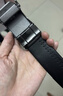 京东京造 真皮扣男士皮带 腰带2025年最新款自动扣生日元旦礼跨晚 实拍图