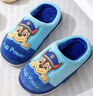 汪汪队立大功（PAW PATROL）汪汪队儿童棉拖鞋男童秋冬季可爱防滑家居卡通女宝宝棉鞋毛毛拖鞋 （升级款）1807汪汪队蓝色阿奇 21.5 内长21.5cm 240码 实拍图