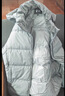 黑冰25新款户外700蓬鸭绒男款加厚防风保暖羽绒服 F8905MJ 灰白 2XL 实拍图