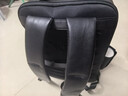 WILLIAMPOLO保罗新款英伦风真皮男士双肩包商务背包头层牛皮多功能旅行电脑包 真皮双肩包（可放16英寸电脑） 实拍图