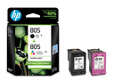 惠普（HP）805原装黑彩套装标容墨盒 适用hp deskjet 1210/1212/2330/2332/2720/2729/2722打印机 实拍图
