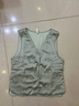 金三塔商场同款金三塔保暖内衣女绗缝冬保暖背心马甲上装 V领-浅青瓷 M 实拍图