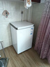 海尔（Haier）100L单温冰柜小型家用小冰柜商用冷藏冷冻两用转换冷柜小冰箱减霜一级能效BC/BD-100GHW9D 实拍图