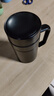 京迭保温杯男士泡茶杯男款带手柄杯子女304不锈钢大容量男生保温水杯 绅士黑泡茶杯-400ML（带手柄） 实拍图