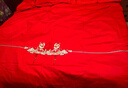 罗莱家纺结婚红色六件套 纯棉结婚四件套床单被套床上用品 1.5米床 实拍图