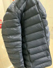 京东京造【air+零压羽绒】轻薄羽绒服男外套冬立领90鸭绒 曜石黑XL 实拍图