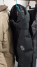 京东京造羽绒服男鸭绒加厚防寒工装面包服短款冬季外套衣服 黑色 M 实拍图
