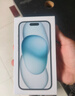 Apple/苹果【赠送200G iCloud】iPhone 15 (A3092) 128GB 蓝色 支持移动联通电信5G 双卡双待手机 实拍图