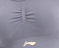 李宁（LI-NING）运动内衣女瑜伽健身文胸中高强度支撑速干透气背心跑步 紫色M 实拍图