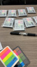 晨光（M&G）文具2000张荧光透明便利贴索引标签贴便签小条高颜值5色文件标记书签贴43*12mm20盒开学必备 实拍图
