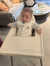 宜家（IKEA）ANTILOP安迪洛高脚椅宝宝餐椅婴儿餐椅儿童椅学坐椅多功能椅子 白色含托盘 实拍图