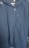 美津浓户外棉服男秋冬夹克外套上衣连帽防风保暖百搭登山服 藏青   L    实拍图