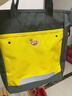 齐心（COMIX）双层大容量补习袋手提袋 学生书包学习补课资料试卷收纳袋 拉链式手提包小学开学礼物 DS-822黄 实拍图