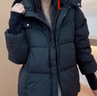 鸭鸭（YAYA）羽绒服女冬季连帽短款加厚保暖女士面包服韩版宽松休闲百搭外套女 实拍图