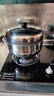 赢容蒸锅不锈钢二层2层三层加厚蒸笼3层蒸格汤锅双层煤气电磁炉蒸锅具 28cm二层 28cm 实拍图