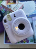 INSTAX富士instax立拍立得 一次成像相机 mini12（mini11升级款）鸢尾紫 实拍图