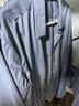 京东京造【桑蚕丝】衬衫男长袖衬衫男士外套衣服秋冬男 灰色41 实拍图