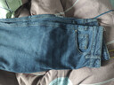 真维斯（Jeanswest）牛仔裤男秋冬季新款直筒宽松休闲长裤男弹力高端百搭阔腿裤子男 蓝色 602加绒 32 (2尺5) 实拍图