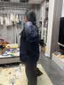 雪中飞【反季清仓】新款百搭时尚休闲斜插式口袋男女同款短款立领羽绒服 藏青色|5019 M 170/88A 实拍图