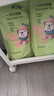安可新一次性口水巾婴儿围兜宝宝围嘴新生儿免洗内径加大饭兜40片兔子款 实拍图
