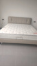喜临门白骑士床垫国家补贴加厚进口乳胶护脊黄麻 独袋弹簧家用 白骑士plus+尼亚pro云雾米床架 1.8*2米 实拍图