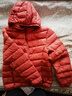 鸭鸭（YAYA）佟丽娅同款轻薄羽绒服女新款秋冬季休闲短款连帽轻便韩版排骨外套 嫣红色 L 实拍图