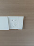 公牛（BULL）开关插座G57蝶翼超薄一开单控五孔带开关插座G57E333A暮雪白暗装 实拍图