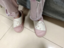 乐拖侧脸熊 棉拖鞋女秋冬季防水保暖厚底棉鞋情侣居家拖鞋 粉色40-41 实拍图