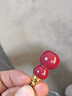 自由说朱砂葫芦吊坠项链可打开空心瓶子转运珠挂件护身符男款挂件配饰 朱砂吊坠 实拍图