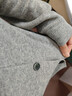 优衣库女装羊绒圆领针织短开衫/25秋冬新款479672 03 灰色 L /160/88A 实拍图