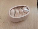 爱国者（aigo）TWS无线蓝牙耳机 非骨传导开放式不入耳夹耳式耳机 运动跑步骑行通话 手机电脑通用 TJ170米色 实拍图