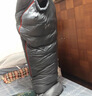 黑冰（BLACKICE）新款【B系列鸭绒木乃伊式羽绒睡袋】户外露营单人羽绒睡袋 黑色 B1000 L码（新标准） 实拍图