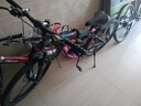 凤凰（Phoenix） 凤凰自行车可折叠山地车路虎男士成年人变速女式越野公路单车 三刀炫彩/折叠双避震/全竞速轴承 26寸24速【参考：158-188cm】 实拍图