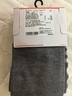优衣库女装HEATTECH针织连裤袜/打底裤479219 04 烟灰色 2XL 实拍图