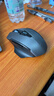 英菲克（INPHIC）A1 无线蓝牙三模鼠标可充电办公轻音鼠标 电量显示 笔记本电脑通用蓝牙5.0 金属灰 实拍图