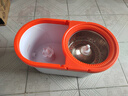 洁仕宝双驱动旋转拖把桶套装42cm3布液压杆免手洗一拖净拖布洗脱一体 实拍图